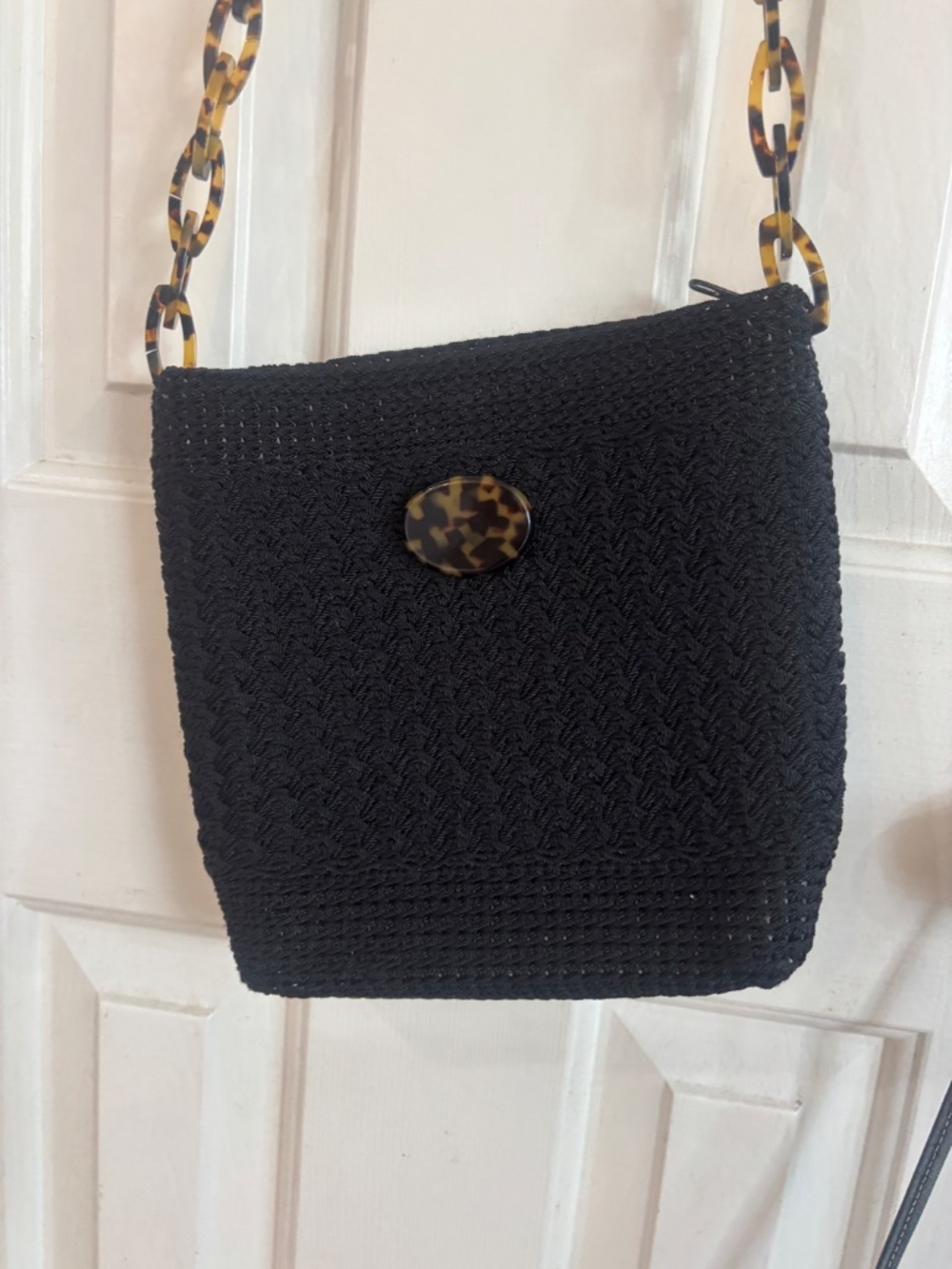 Vintage Crochet Tortoise Bag accepting offers